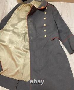 Soviet Russian Overcoat Coat Jacket Parade GENERAL Army USSR Uniform
