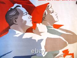 Soviet Russian Poster 1974 Very Rare, 100% Original
