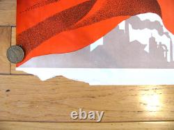 Soviet Russian Poster 1974 Very Rare, 100% Original