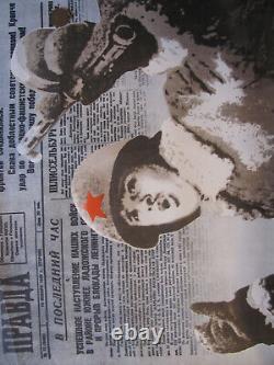 Soviet Russian Poster 1982 Very Rare, 100% Original
