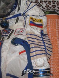 Soviet Russian Rocket Soyuz Cosmonaut Tsibliev V. V. Space suit Sokol KV-2 Orig