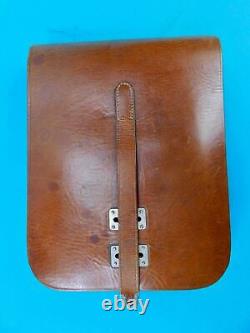 Soviet Russian Russia USSR WW2 Officer's Leather Bag Pouch Map Case