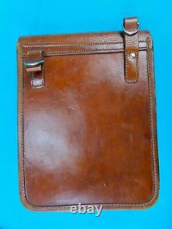 Soviet Russian Russia USSR WW2 Officer's Leather Bag Pouch Map Case