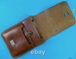 Soviet Russian Russia USSR WW2 Officer's Leather Bag Pouch Map Case
