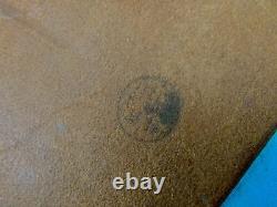 Soviet Russian Russia USSR WW2 Officer's Leather Bag Pouch Map Case