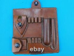 Soviet Russian Russia USSR WW2 Officer's Leather Bag Pouch Map Case