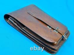 Soviet Russian Russia USSR WW2 Officer's Leather Bag Pouch Map Case