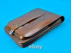 Soviet Russian Russia USSR WW2 Officer's Leather Bag Pouch Map Case
