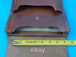 Soviet Russian Russia USSR WW2 Officer's Leather Bag Pouch Map Case