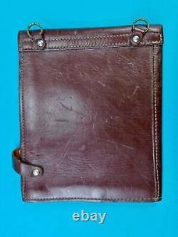 Soviet Russian Russia USSR WW2 Officer's Leather Bag Pouch Map Case