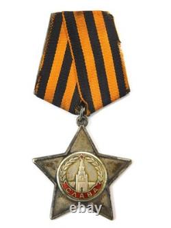 Soviet Russian Russia USSR WW2 Order of Glory 2 Class Medal Star Award