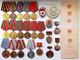 Soviet Russian Set 23 Medals, Badges With 6 Documents Of Veteran Ww2, Army Ussr
