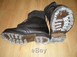 Soviet/Russian Spetsnaz mountain climbing boots with metal Tricouni