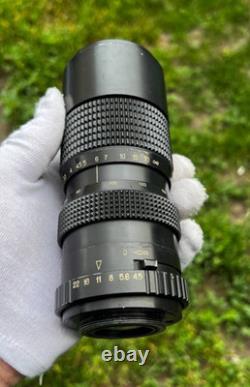 Soviet Russian Telephoto Lens Granit-11 4.5/80-200mm Vintage USSR Zoom Lens