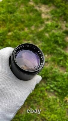 Soviet Russian Telephoto Lens Granit-11 4.5/80-200mm Vintage USSR Zoom Lens