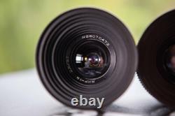 Soviet / Russian / USSR 37/58/85/135mm Cine Mod Lenses Set For Canon EF Mount