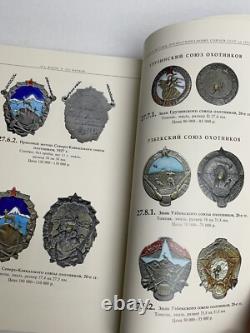 Soviet Russian USSR Catalog medal order badges cross Book New Rare