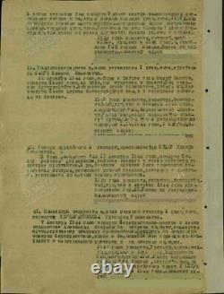 Soviet Russian USSR Complete Documented Group with 2 Bravery Medals