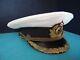 = Soviet (russian, Ussr) Navy High Rank Officer Summer Visor Cap Marked 1957 =