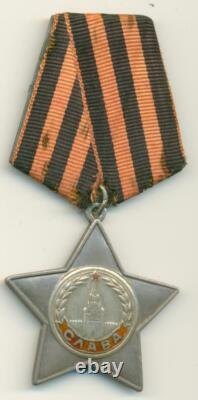 Soviet Russian USSR Order of Glory 2nd Class with Research
