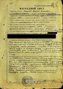 Soviet Russian USSR Order of Glory 2nd Class with Research