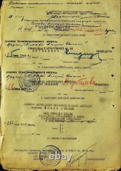 Soviet Russian USSR Order of Glory 2nd Class with Research