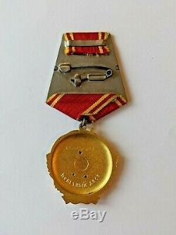 Soviet Russian USSR Order of Lenin with document