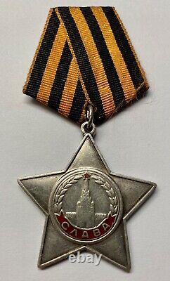 Soviet Russian USSR Researched Order of Glory 3rd Class