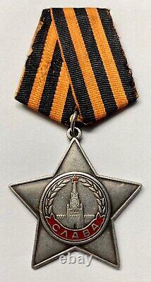 Soviet Russian USSR Researched Order of Glory 3rd Class