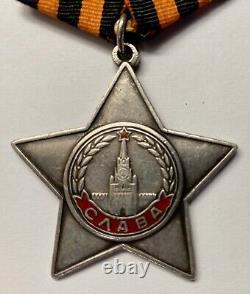 Soviet Russian USSR Researched Order of Glory 3rd Class