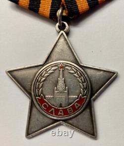 Soviet Russian USSR Researched Order of Glory 3rd Class
