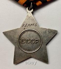 Soviet Russian USSR Researched Order of Glory 3rd Class