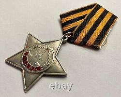 Soviet Russian USSR Researched Order of Glory 3rd Class