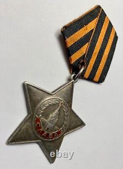 Soviet Russian USSR Researched Order of Glory 3rd Class