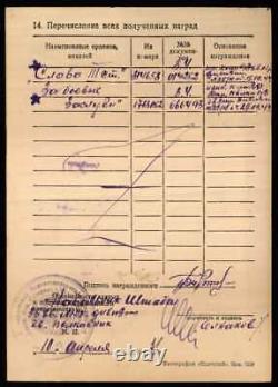Soviet Russian USSR Researched Order of Glory 3rd Class