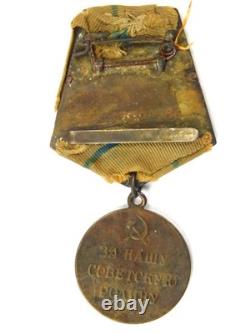 Soviet Russian USSR WW2 Odesa Defense Medal Order Badge Award