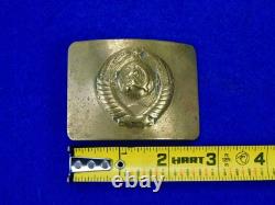 Soviet Russian USSR WW2 Police Officer's Belt Buckle