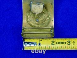 Soviet Russian USSR WW2 Police Officer's Belt Buckle