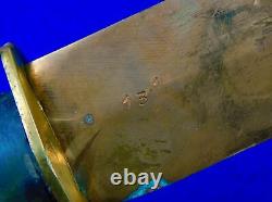 Soviet Russian USSR WW2 UDT Beryllium Blade Non-Magnetic Diving Diver's Knife