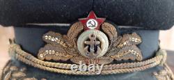 Soviet Russian WW2 Admirals Visor Hat
