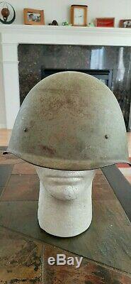 Soviet Russian WW2 Original M40 Helmet- 1941 Dated