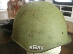 Soviet Russian WW2 Original M40 Helmet-Dated 1940