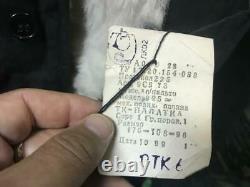 Soviet Russian Winter coat Parka Sheepskin Bekesha Whiter Fur USSR outer kirza