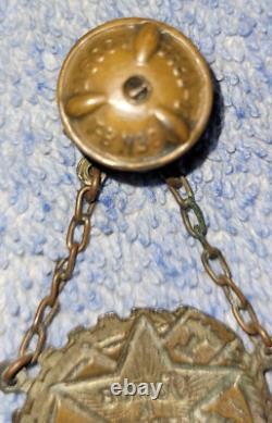 Soviet Russian Ww II Chemical Warfare & Air Defense Badge 1939 T-bm30 Tomob