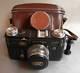 Soviet Russian Copy Of Contax Ii Zeiss Ikon Black Camera With Sonnar Lens Exc