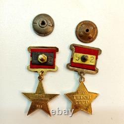 Soviet Russian order Star of the Hero Soviet Union copy MOSKINO film studio USSR