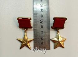 Soviet Russian order Star of the Hero Soviet Union copy MOSKINO film studio USSR