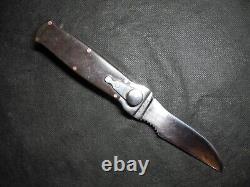 Soviet USSR Russian MOOIR Hunting Knife with removable blade Vintage