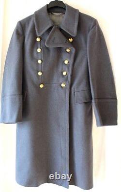 Soviet USSR Russian Military Army Officer Parade Overcoat 1980th ORIGINAL