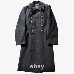 Soviet USSR Russian Military Infantry Officer Shinel Overcoat 36x44 Inch Wool